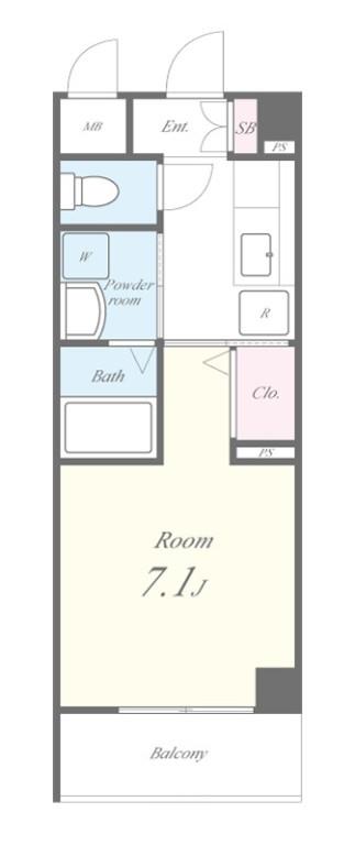 アンリシール 間取り図