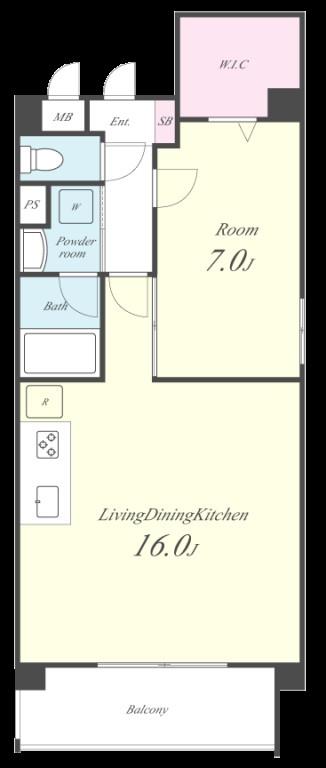 ベルフォート 間取り図