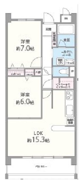 パレスマイセン 間取り図