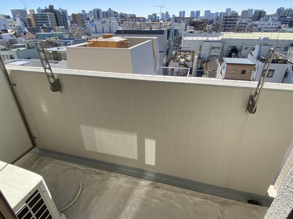 コンフォートイケダ ベランダ