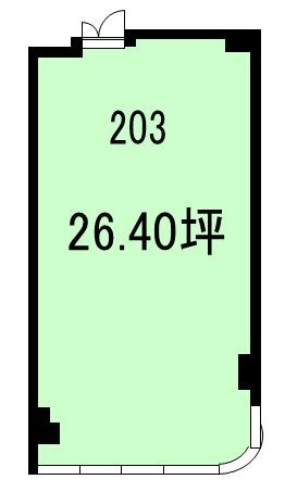 グランドール杉の木(事務所) 間取り図