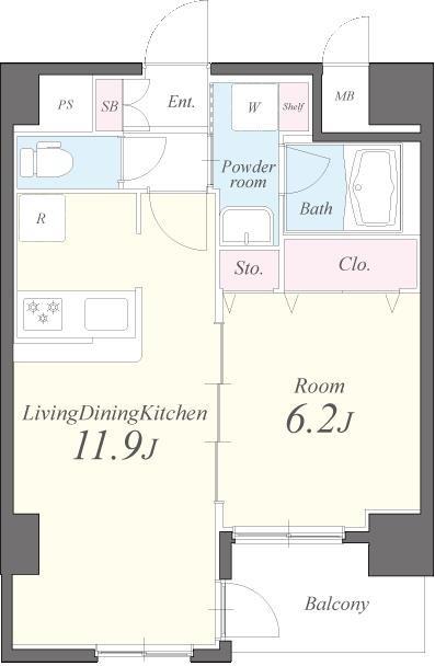 ドムス両国 間取り図