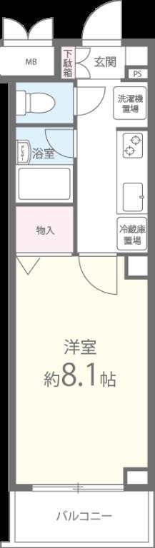 エリカⅡ 間取り図