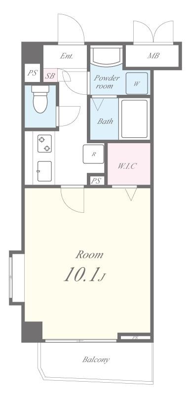 レジデンスセフィ 間取り図