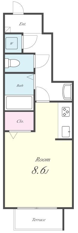 シェリール 間取り図