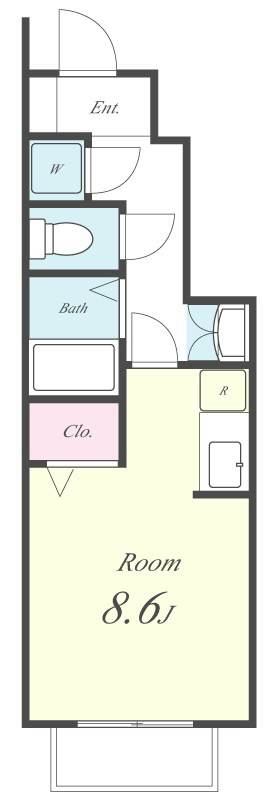 メゾン ラヴィール 間取り図
