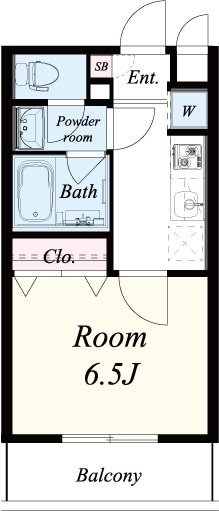 ソフィアコート長居公園 間取り図
