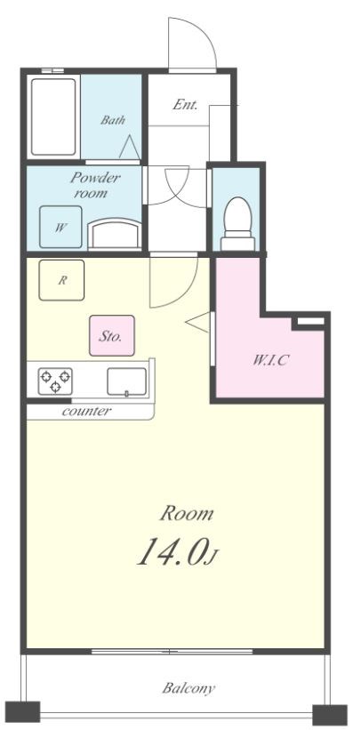 ﾌｧｲﾝﾊﾟｰｸ 間取り図