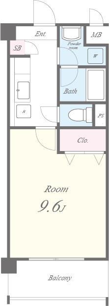 エトワール(箕面市) 間取り図