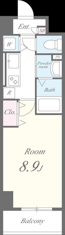 ｼﾞｨｸｼｱ 湘北 間取り図