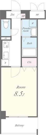 アルコバレーノ 間取り図