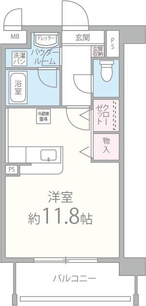 サクシード胤 間取り図