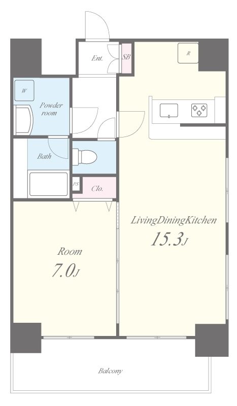 ソレアード並木 間取り図