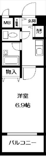フォワイエセレストⅡ 間取り図