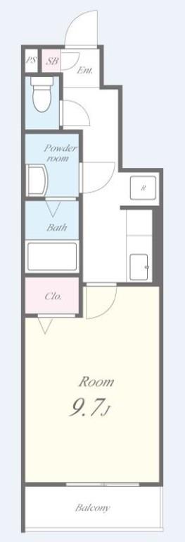 アーク島之内 間取り図