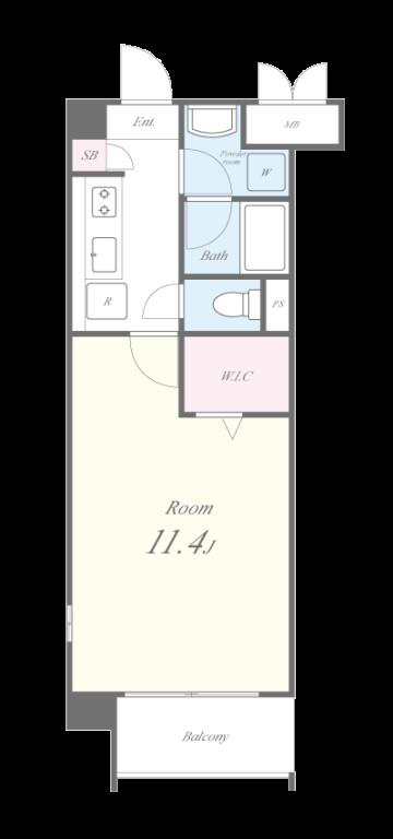 シェリール エヴァン 間取り図