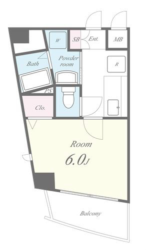 小室マンション 間取り図