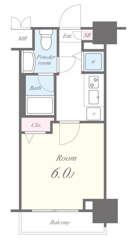 セイワパレス東三国駅前 間取り図