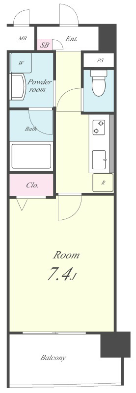 ウィンヒルズ勝田台 間取り図