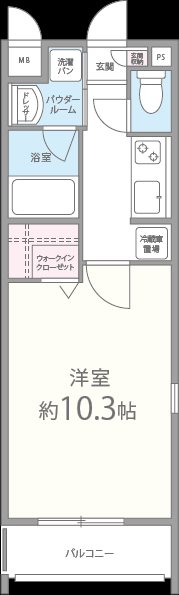 シャトー揚羽 間取り図
