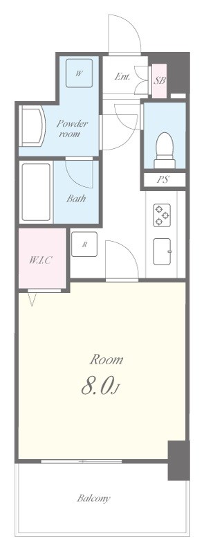 ソレアード並木 間取り図