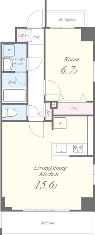 パトリス小豆沢 間取り図
