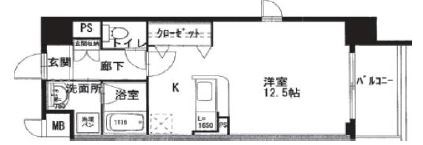 ﾌﾟﾗｲﾏﾘｨK 間取り図