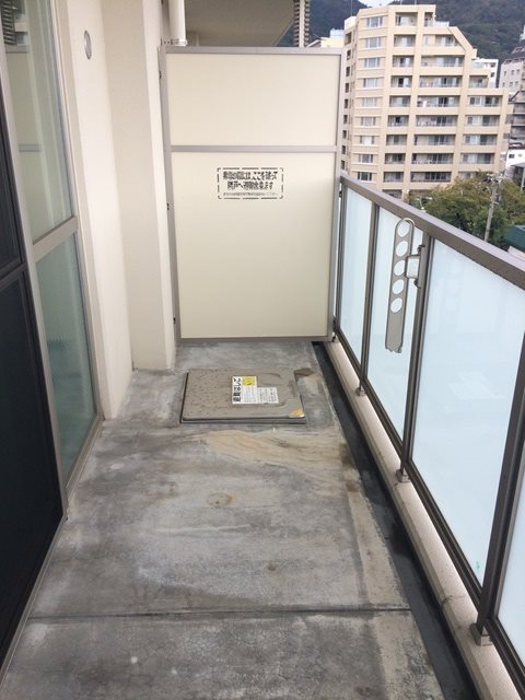 シュロスフォンコウナン ベランダ