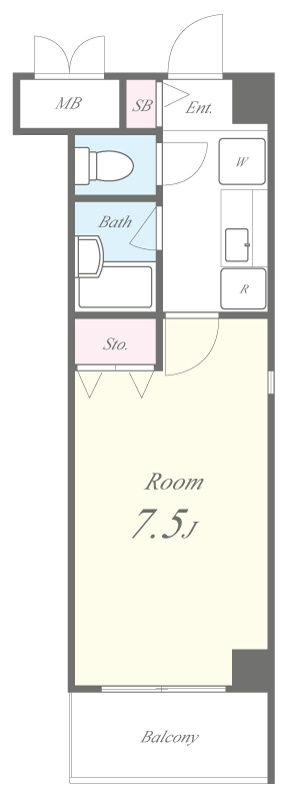 アンムート24 間取り図