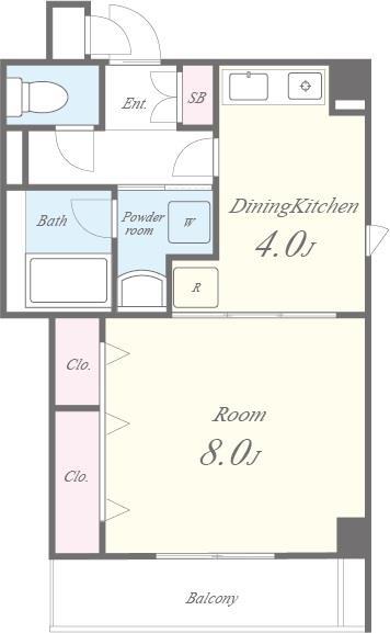 パスサイド21 間取り図