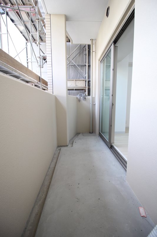 ブルグ真田山 ベランダ