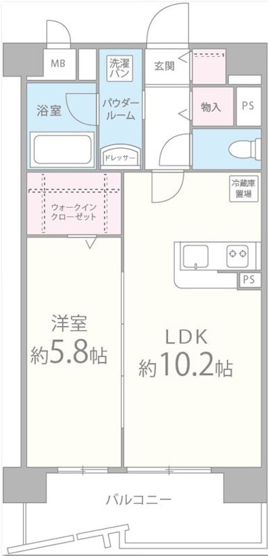 カンマキーノ 間取り図