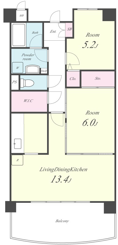 グラン・ヒルズ 間取り図