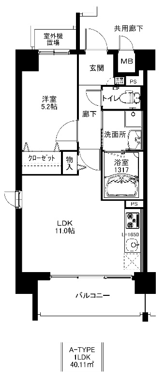 フレアハラ 間取り図