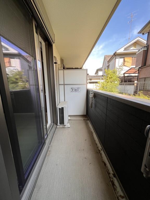 ゴールドチェリーブラッサム ベランダ