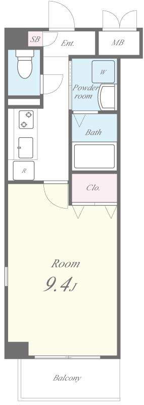 ｳﾞｨﾗｰｼﾞｭ横浜 間取り図