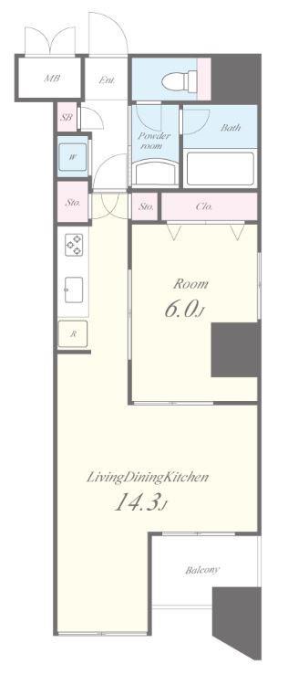 アモン　フォンテーヌ 間取り図