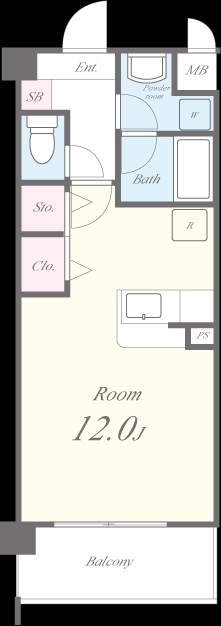 ﾌﾗﾝﾃﾞｨﾙりんくう 間取り図