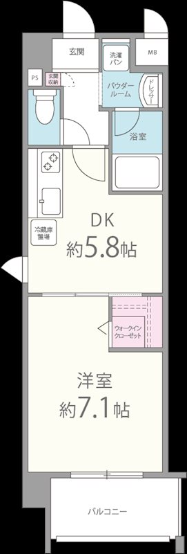TMインプレシオン (ティエムインプレシオン) 間取り図
