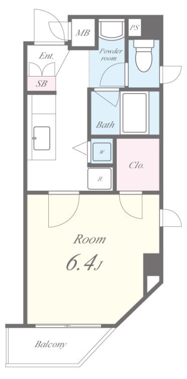 ルミエール加島 間取り図