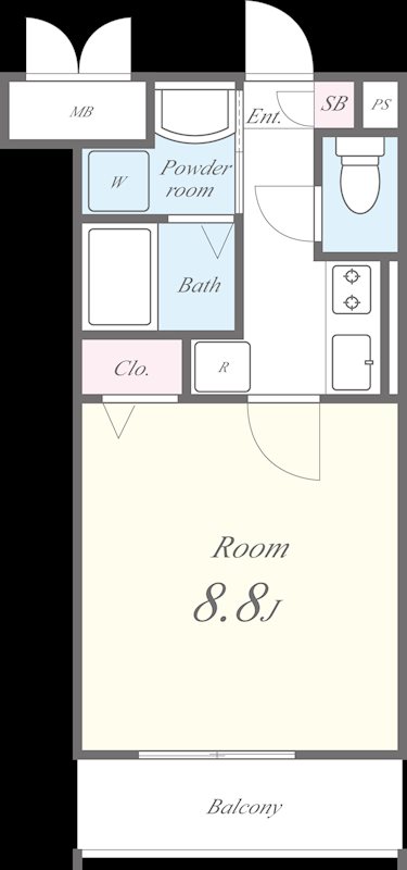グランシャリオ（藤沢市） 間取り図