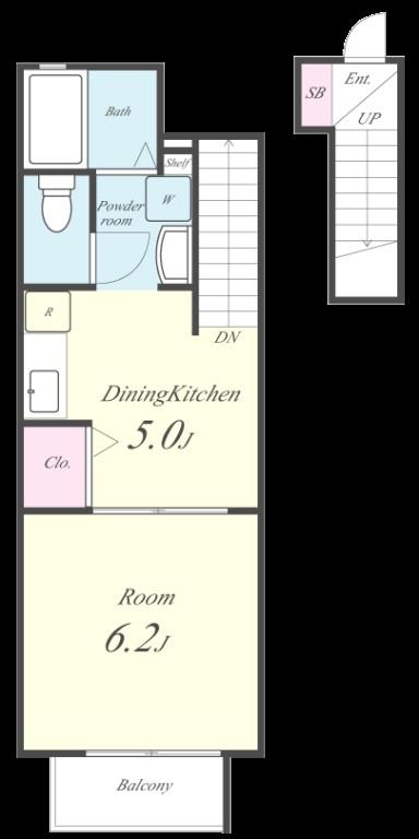 メゾン・ソレイユ 間取り図