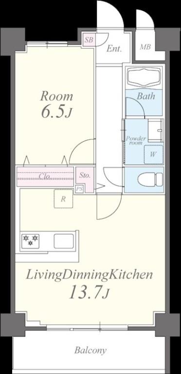 ボン ソレイユ 間取り図