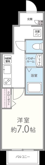 エリカⅣ 間取り図