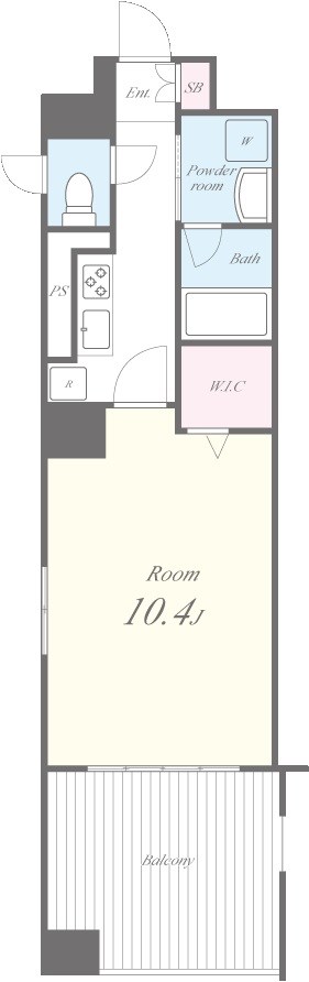 NAKAMEGURO M TERRACE (中目黒Mテラス) 間取り図