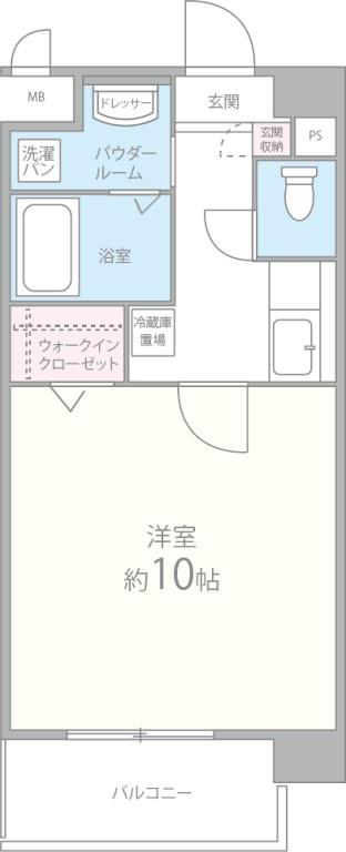 ベルメゾン・エグレット 間取り図
