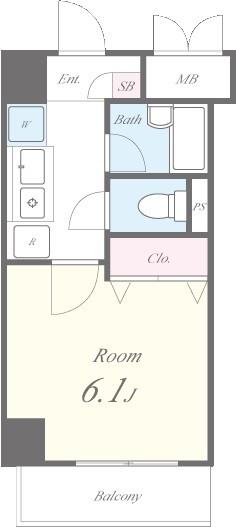 ポラーノ東高円寺 間取り図