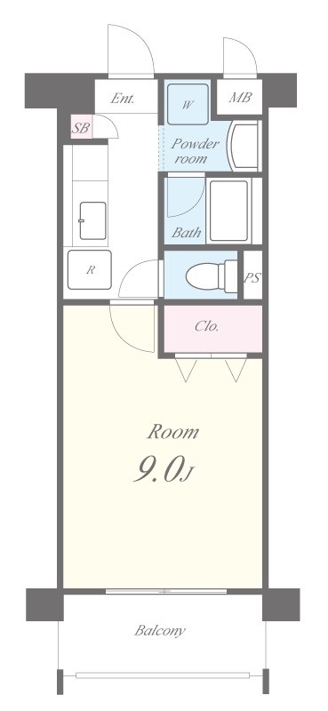 ラ・エスペランサ 間取り図
