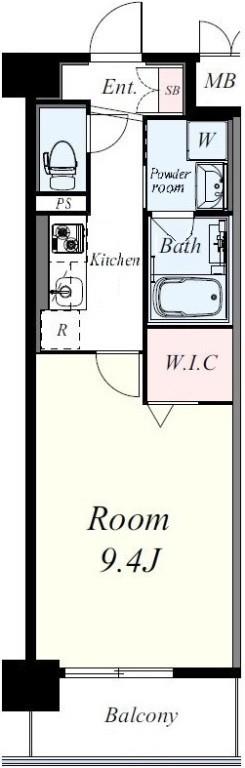 アルモニー都島内代 間取り図