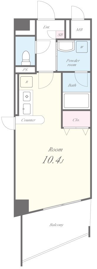 メゾンアイリス(神戸市) 間取り図
